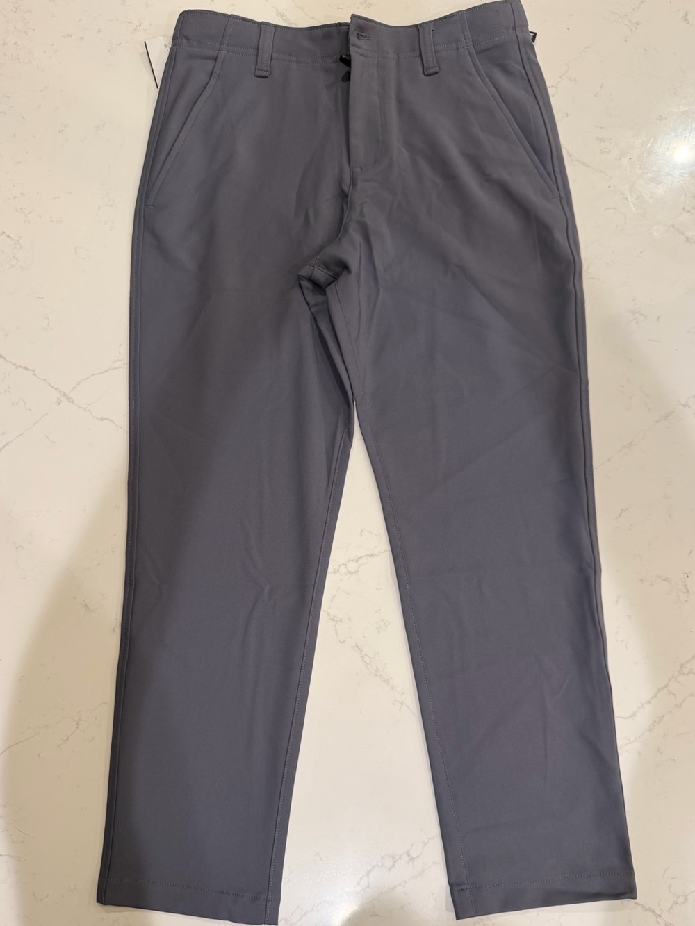 NWT Under Armor Boys Classic Straight-Fit Pants “Match play pants” in Gray